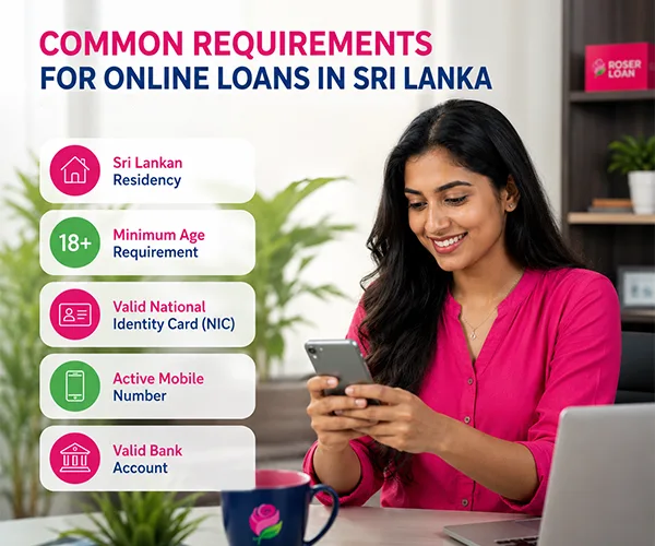 Sri Lankan General requirements for online loans